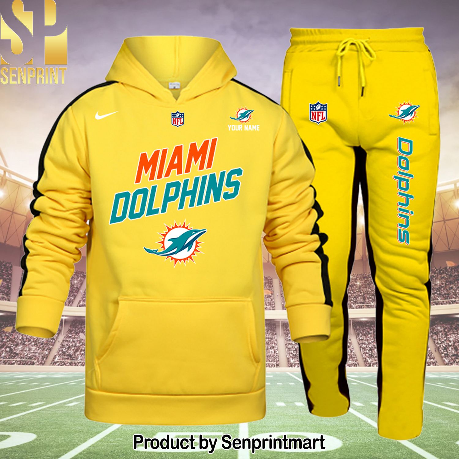 Miami Dolphins Classic Shirt and Pants