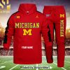 Michigan Wolverines Football 3D Shirt and Pants