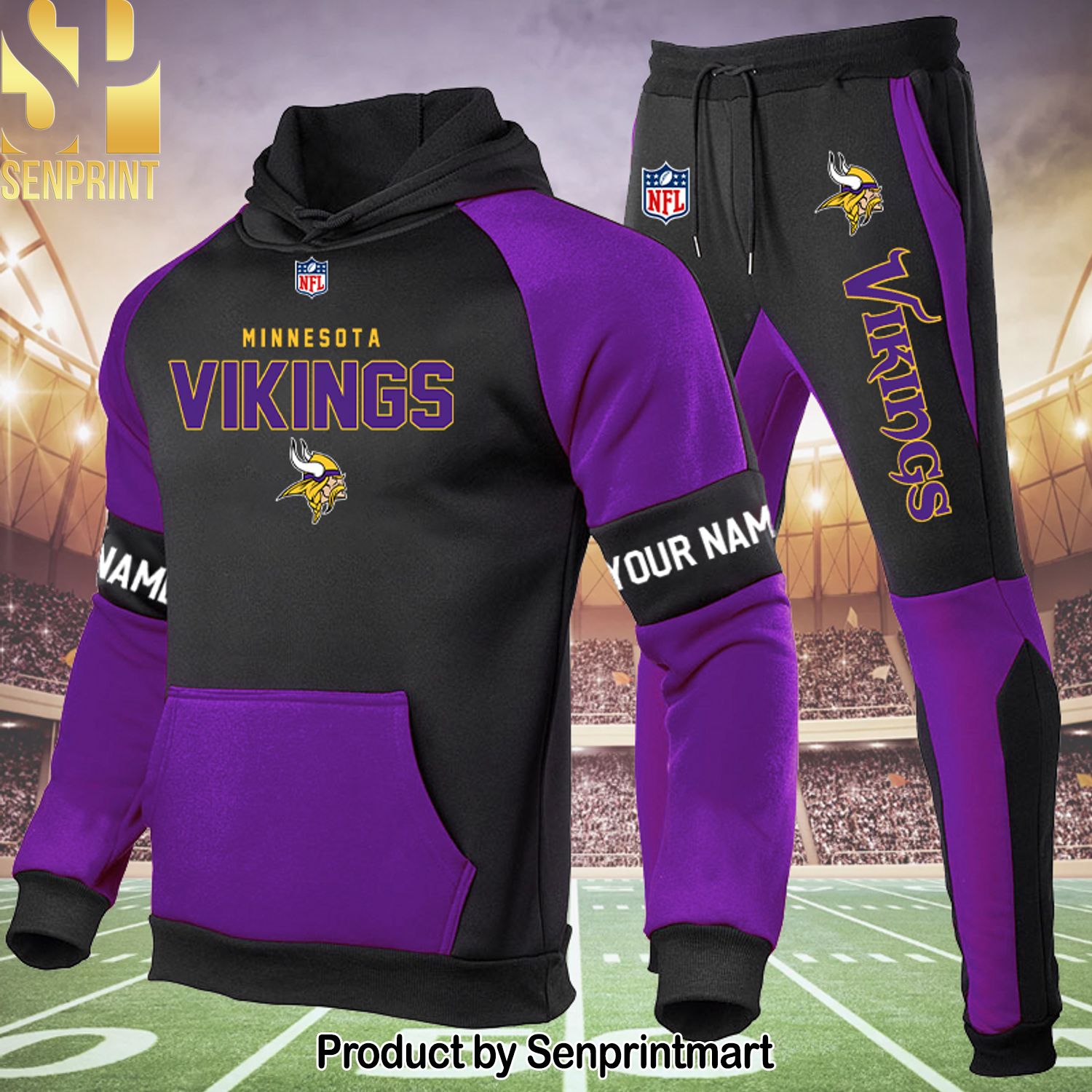 Minnesota Vikings Best Outfit Shirt and Pants