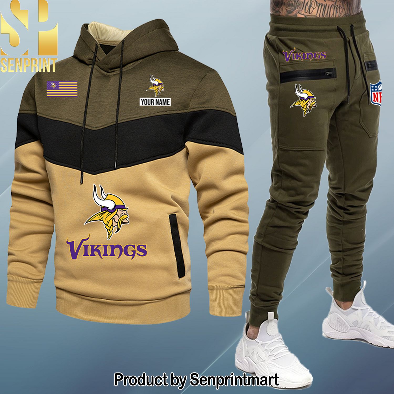 Minnesota Vikings New Outfit Shirt and Pants