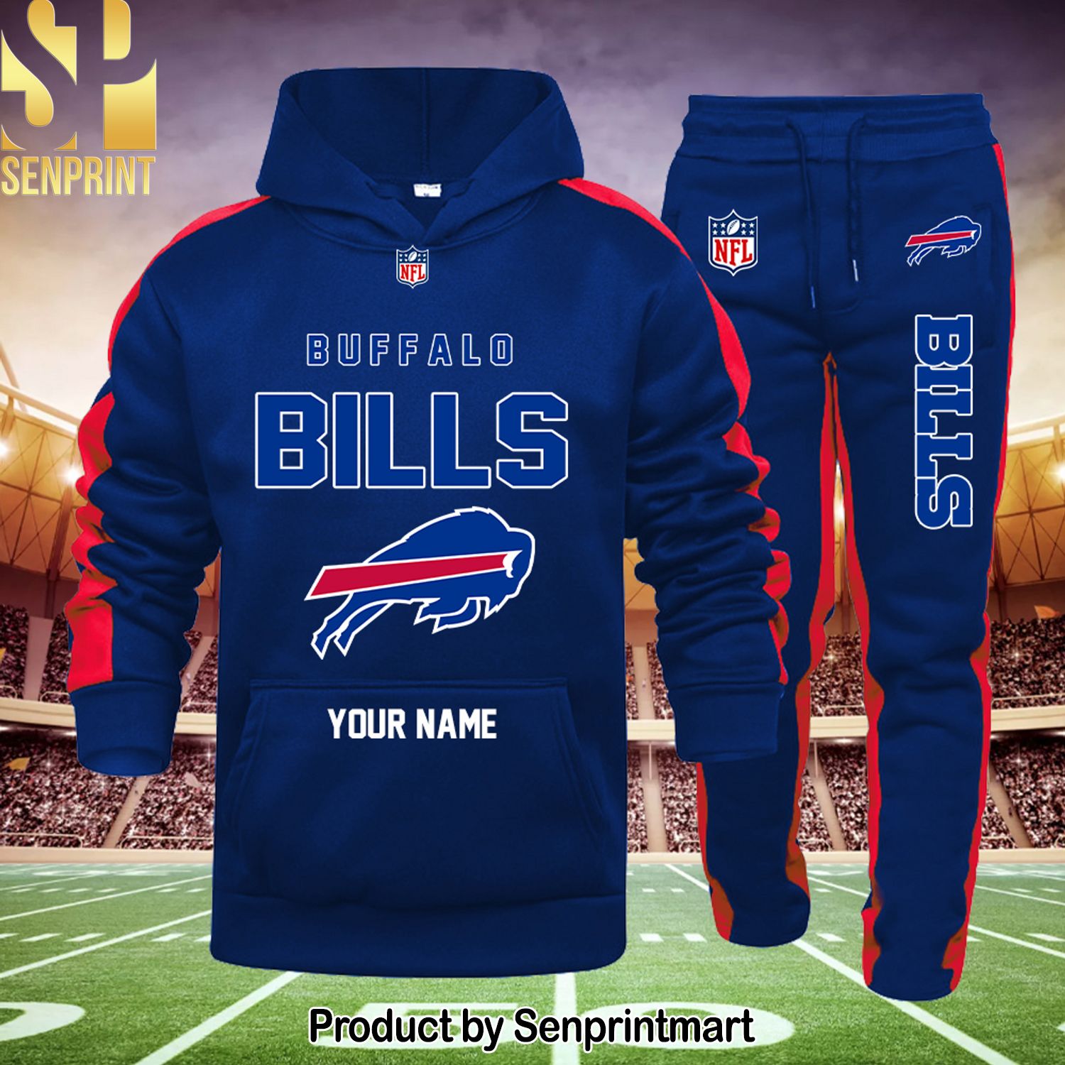 NFL Buffalo Bills New Outfit Shirt and Sweatpants