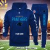 NFL Carolina Panthers Classic All Over Printed Shirt and Sweatpants
