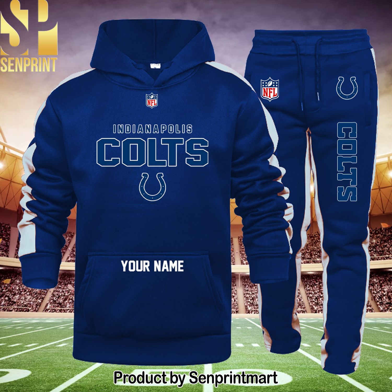 NFL Indianapolis Colts Awesome Outfit Shirt and Sweatpants