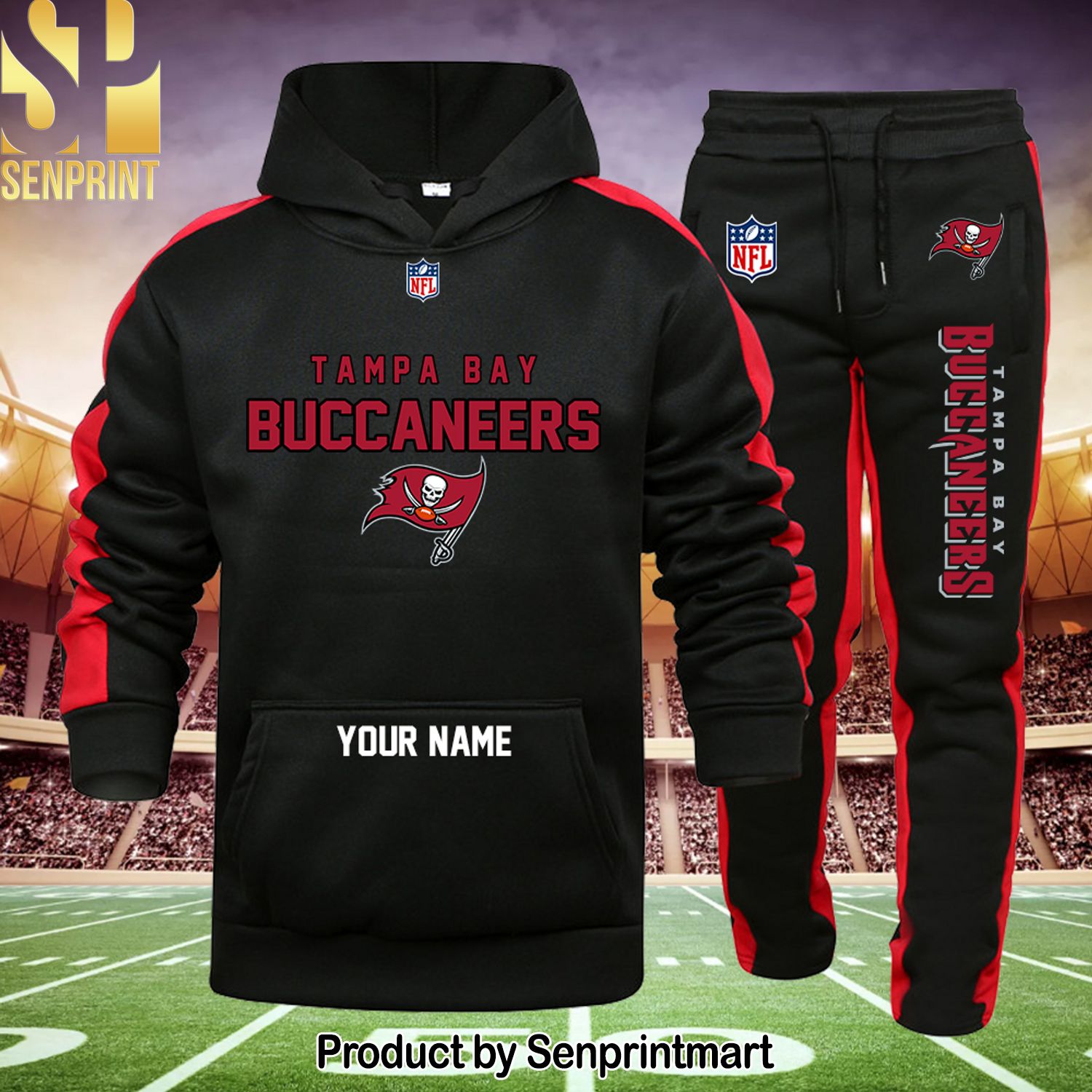 NFL Tampa Bay Buccaneers New Version Shirt and Sweatpants