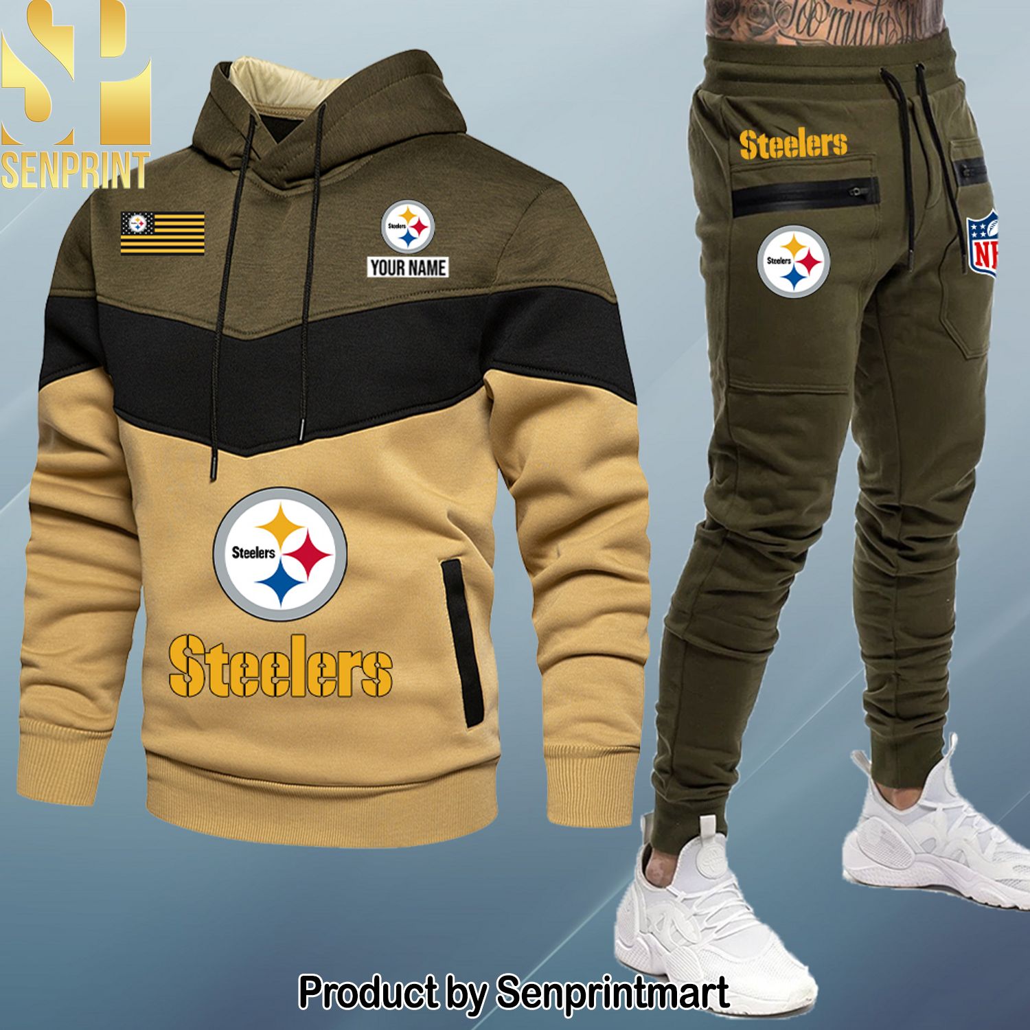 Pittsburgh Steelers Hypebeast Fashion Shirt and Pants