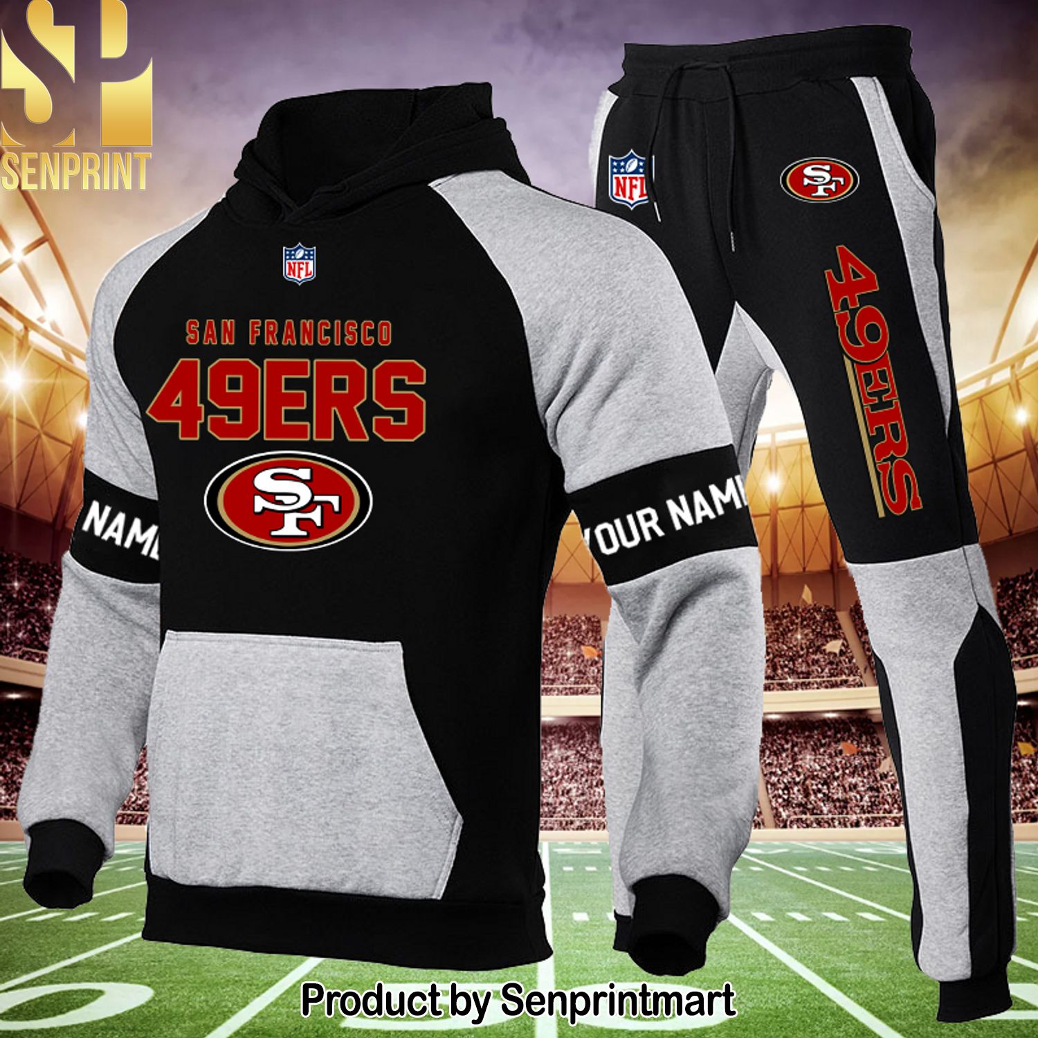 San Francisco 49ers Amazing Outfit Shirt and Pants