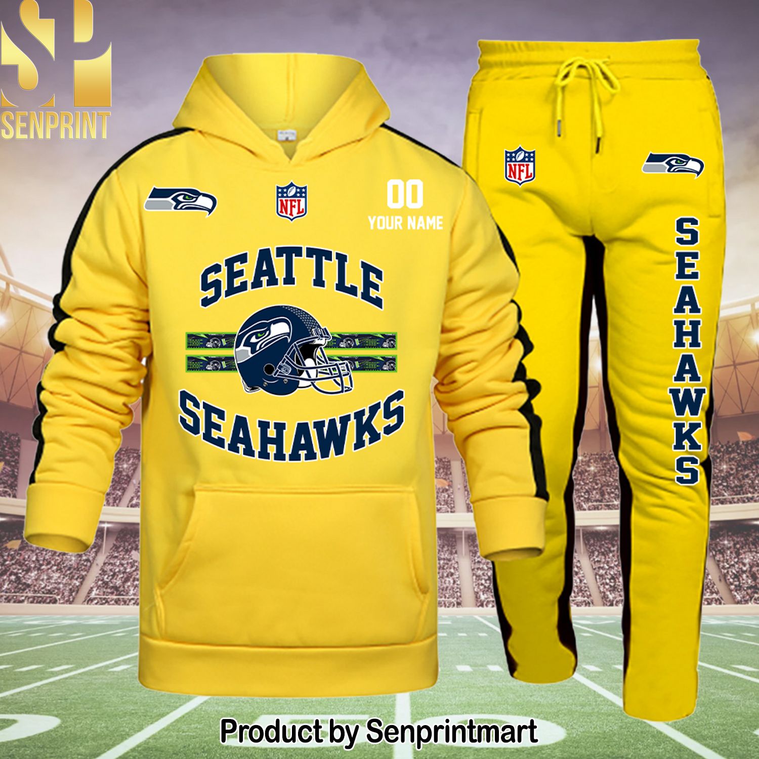Seattle Seahawks New Version Shirt and Pants