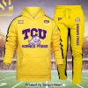TCU Horned Frogs Football 3D All Over Printed Shirt and Pants