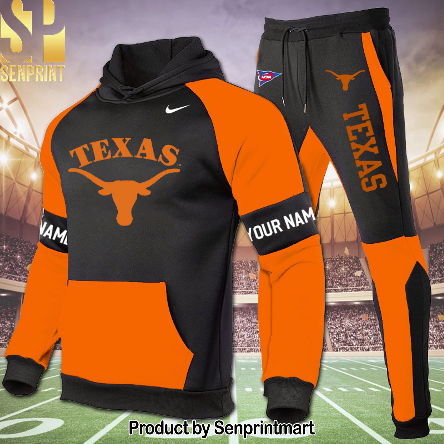 Texas Longhorns New Type Shirt and Pants