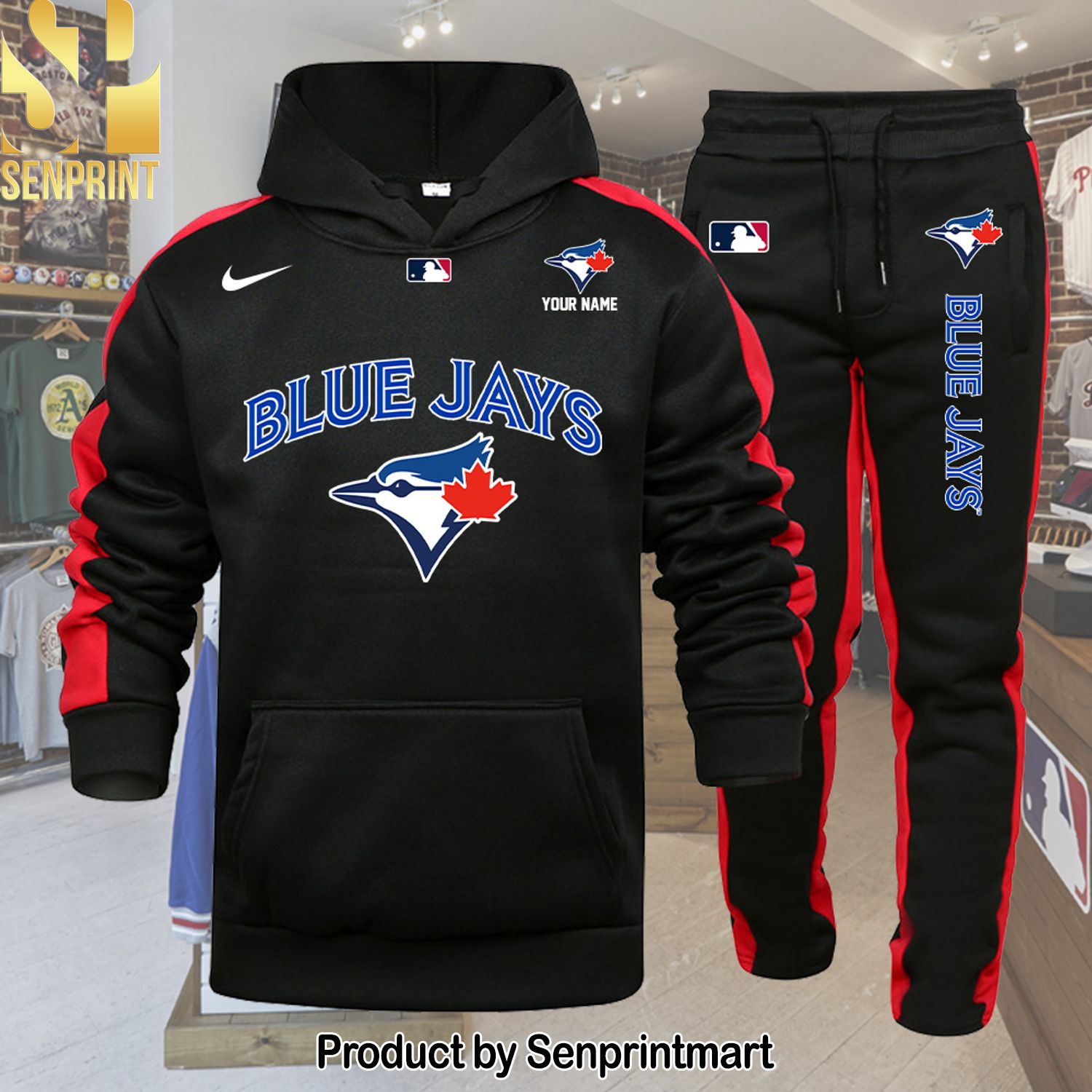 Toronto Blue Jays New Fashion Shirt and Pants