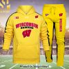 Wisconsin Badgers Cool Version Full Print Shirt and Pants