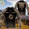 A Minnesota VikingsPersonalized Your Name Hunting Camo Style 3D Shirt