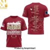 Arizona Diamondbacks 2023 National League Champions Unisex All Over Print Shirt