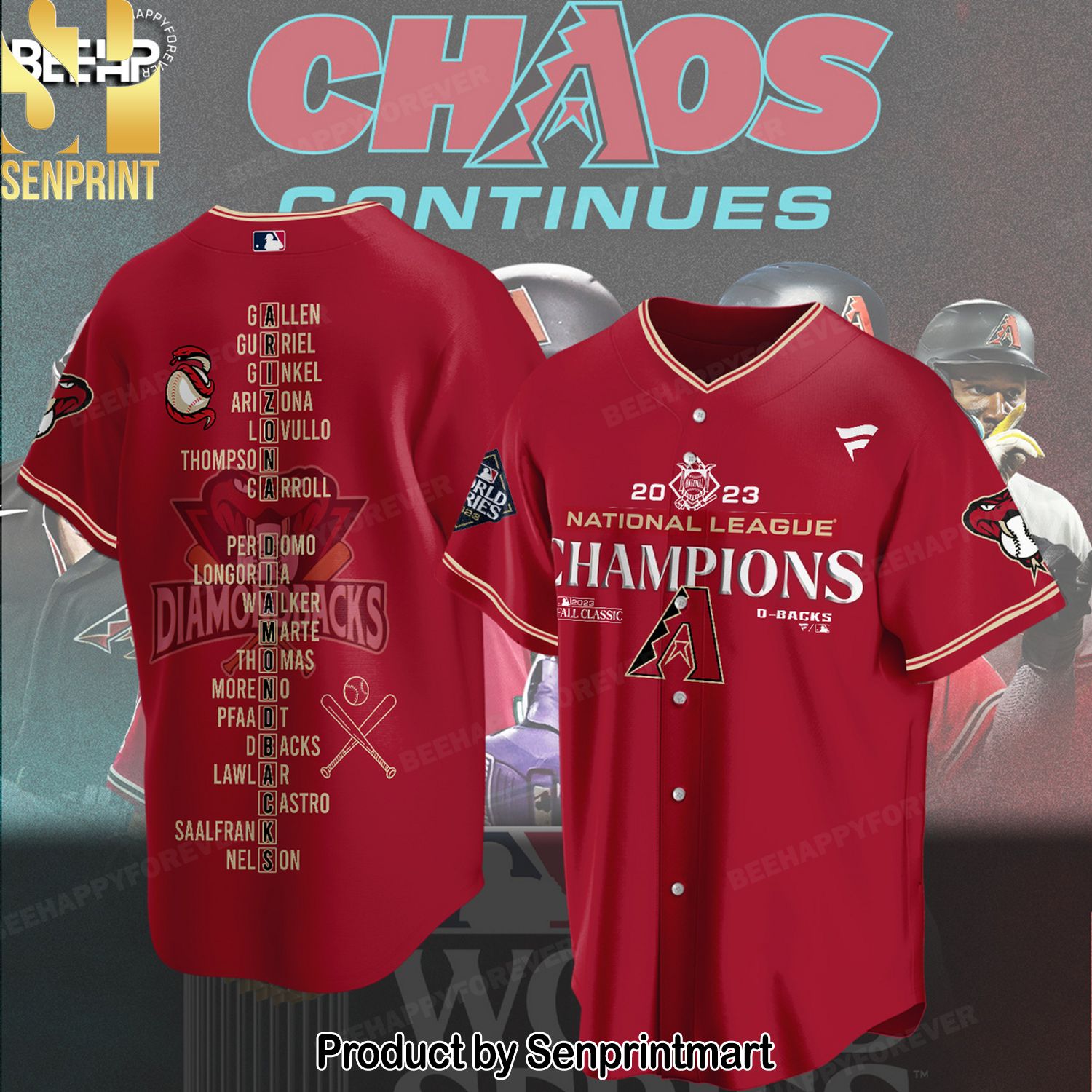 Arizona Diamondbacks National League Champions Cool Version Shirt