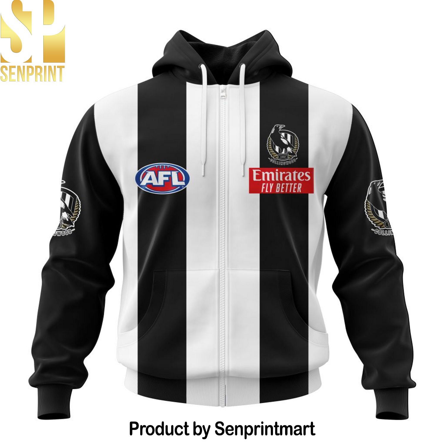 Collingwood Magpies AFL Personalized New Style Full Print Shirt