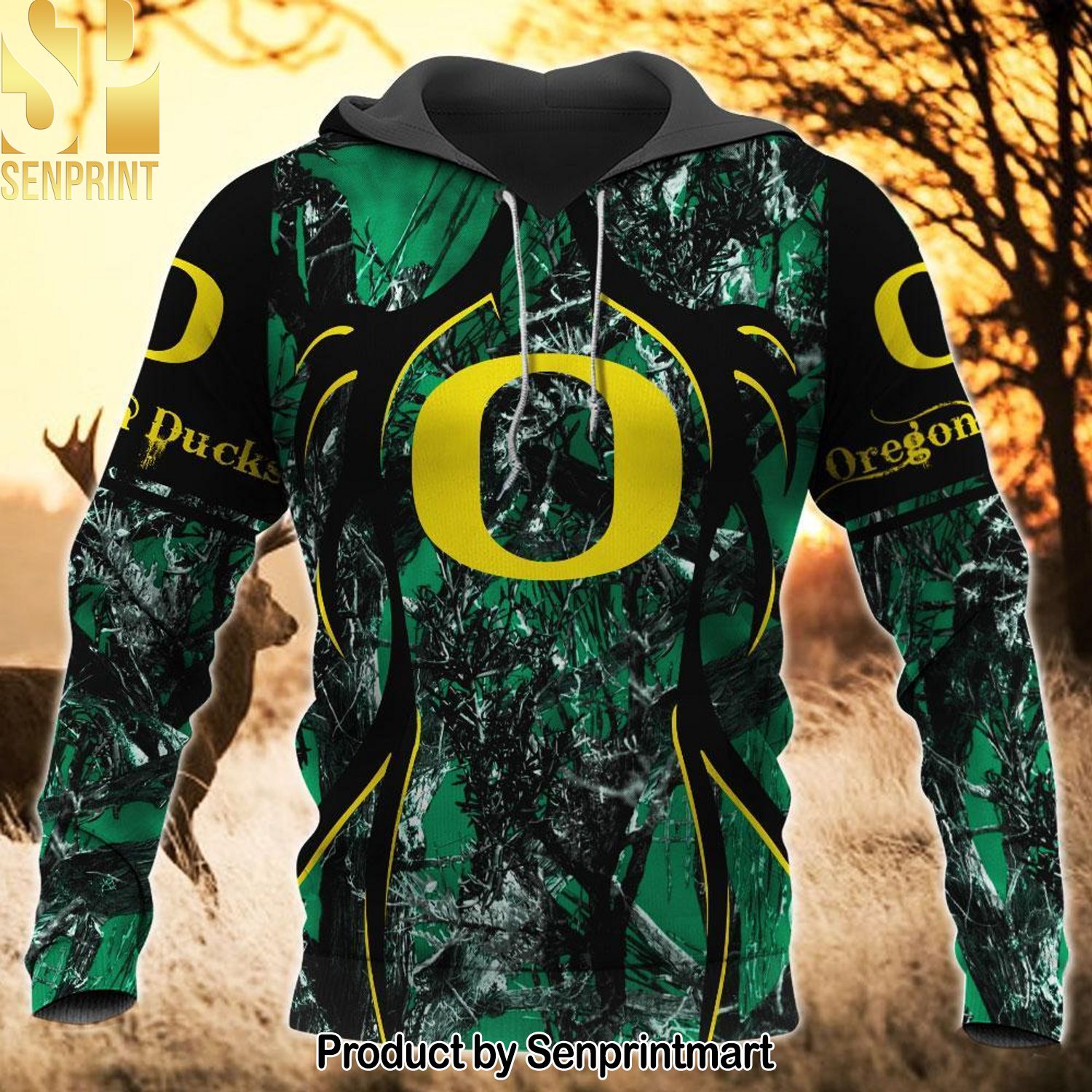 NCAA Oregon Ducks 3D All Over Printed Shirt