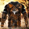 NCAA Texas Longhorns Personalized Your Hunting Camo Style 3D Full Printing Shirt