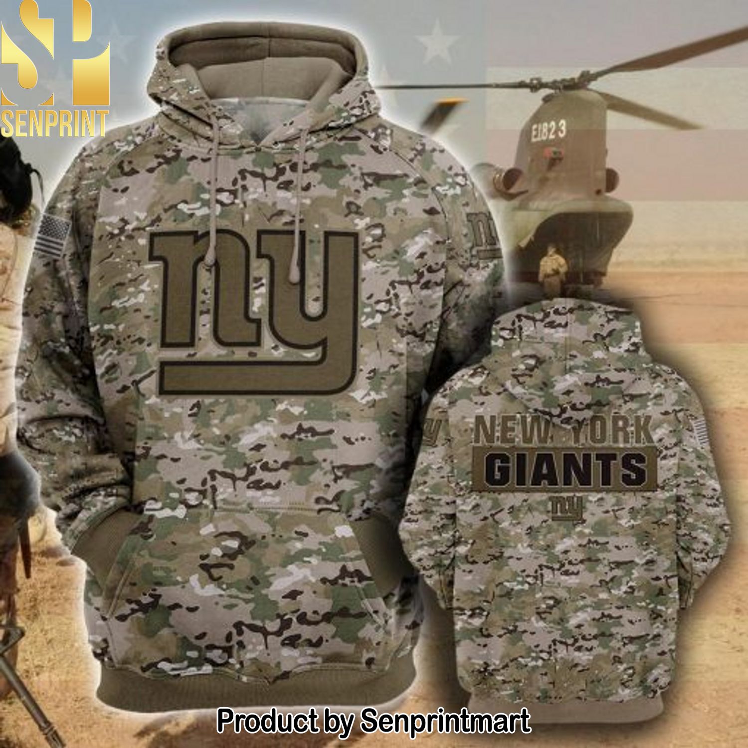 NFL New York Giants All Over Print Unisex Shirt