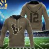 Personalized Your Name And Custom Number NFL Houston Texans Full Printing 3D Shirt