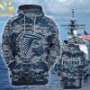 Personalized Your Name NFL Atlanta Falcons US Navy NWU Camouflage 3D Shirt