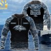 Personalized Your Name NFL Carolina Panthers US Navy NWU Camouflage New Style Shirt