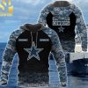 Personalized Your Name NFL Detroit Lions US Navy NWU Camouflage Classic Full Printing Shirt