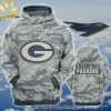 Personalized Your Name NFL Green Bay Packers US Navy NWU Camouflage Full Print 3D Shirt