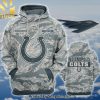 Personalized Your Name NFL Indianapolis Colts OCP Camouflage 3D Full Print Shirt