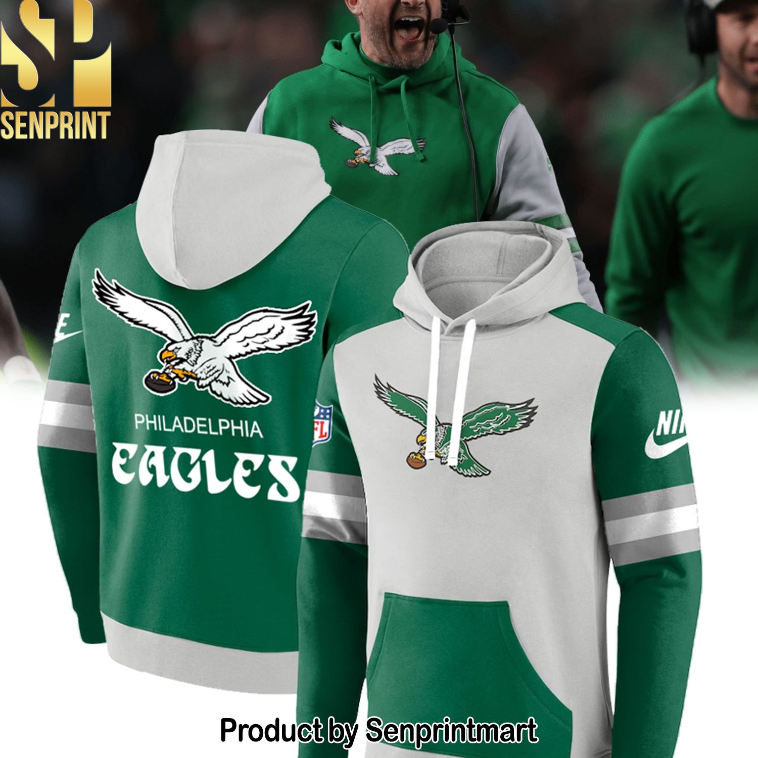 Philadelphia Eagles Best Combo 3D Shirt