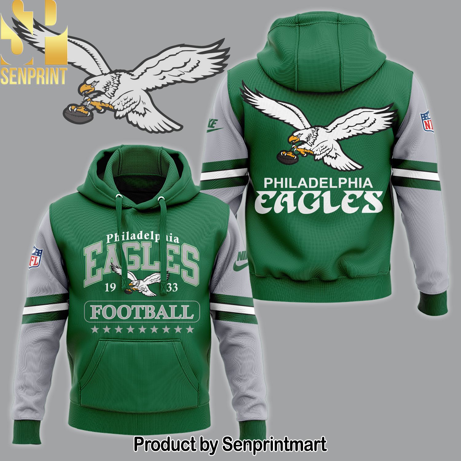 Philadelphia Eagles Best Outfit 3D Shirt