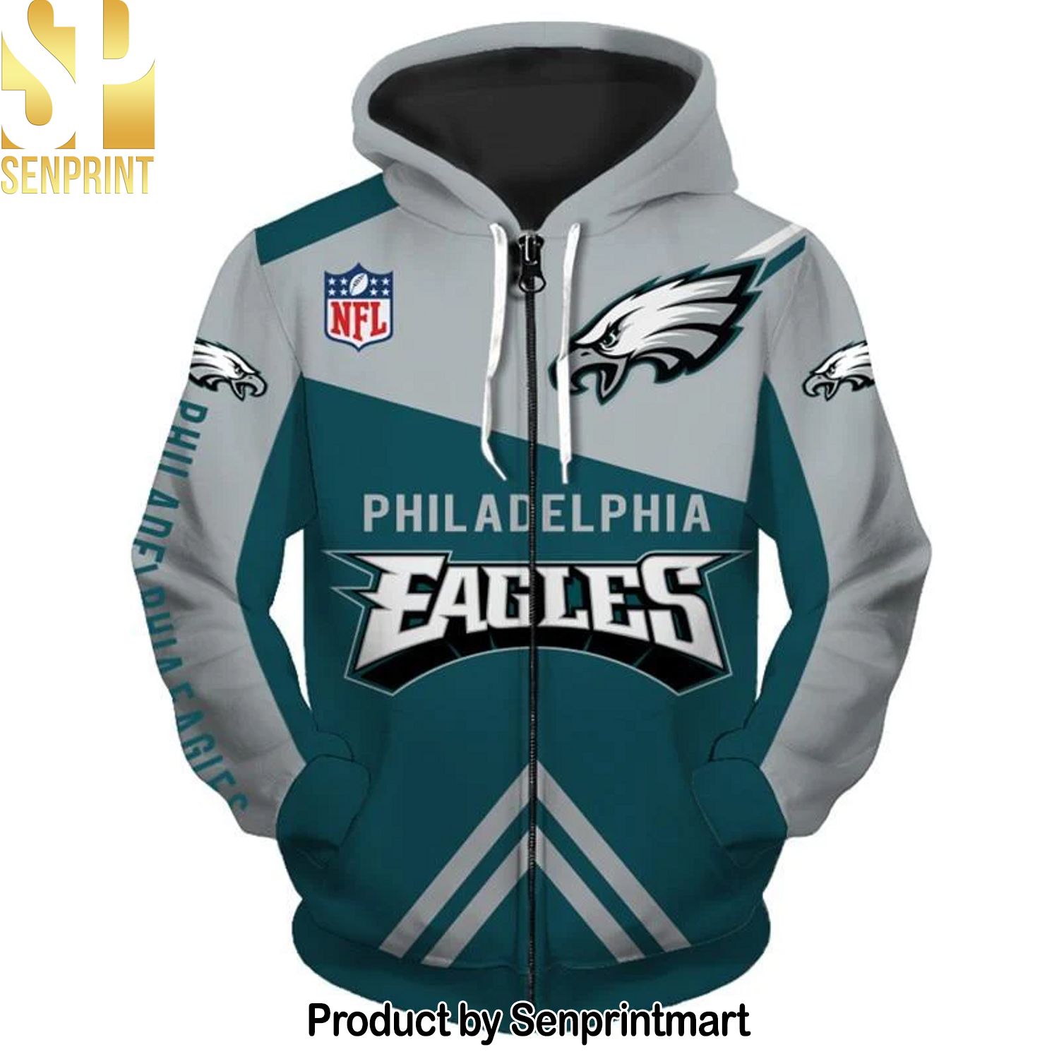 Philadelphia Eagles Football team 3D Full Print Shirt