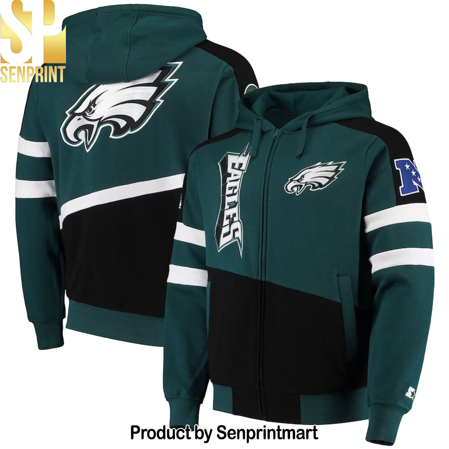 Philadelphia Eagles Football team 3D Full Printed Shirt