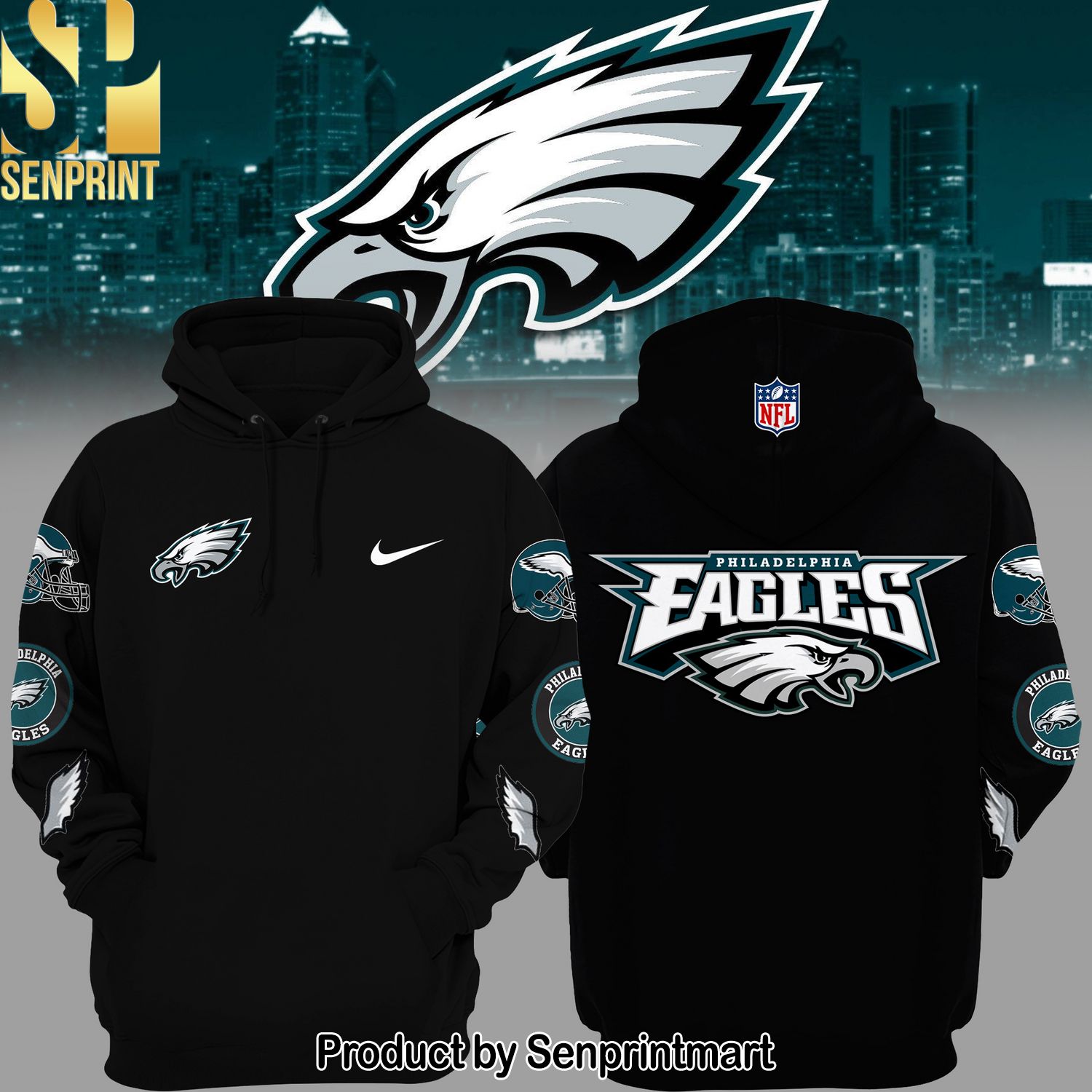 Philadelphia Eagles Football team FlyEaglesFly edition 3D All Over Printed Shirt