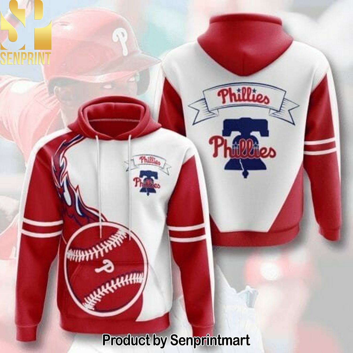 Philadelphia Phillies 2023 Collection Full Printing Classic Shirt