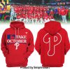 Philadelphia Phillies Red 2023 Postseason Classic Full Print Shirt