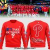 Philadelphia Phillies Red 2023 Postseason Classic Full Printing Shirt