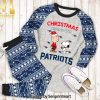 Christmas Begins With Dallas Cowboys Unisex Full Printing Pajamas Set