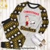 Christmas Begins With San Francisco 49ers Full Print Classic Pajamas Set