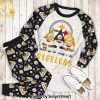 Giants Football Mickey Disney All Over Print Unisex Pajamas Set