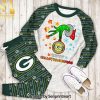 Happy HalloThankmas Grinch Indianapolis Colts All Over Print 3D Pajamas Set