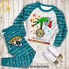 Happy HalloThankmas Grinch Kansas City Chiefs Full Printed Unisex Pajamas Set