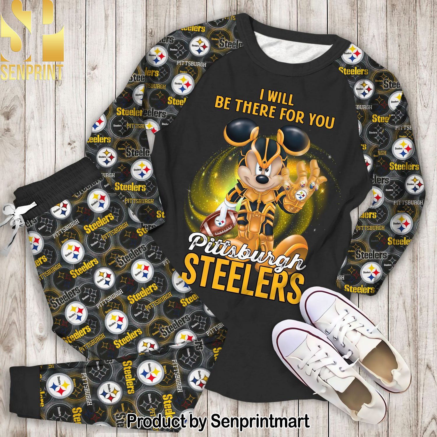 I Will Be There For You Pittsburgh Steelers Classic Pajamas Set