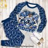 Indianapolis Colts Super Bowl 3D All Over Print Pajamas Set