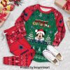 Mickey And Friends San Francisco 49ers Socks Christmas Full Print Classic Pajamas Set