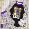 Minnesota Vikings Transfer All Over Print Classic Pajamas Set