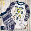 NFL Dallas Cowboys Mickey and Friends Very Mery Christmas Party Unisex Full Print Pajamas Set