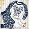 NFL Dallas Cowboys Mickey Merry Christmas All Over Printed Classic Pajamas Set