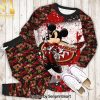 NFL San Francisco 49ers Mickey Christmas Awesome Outfit Pajamas Set