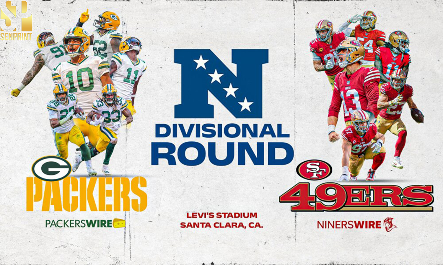 Clash of the Titans San Francisco 49ers vs Green Bay Packers - A Preview of the NFC Divisional Showdown at Levi's Stadium