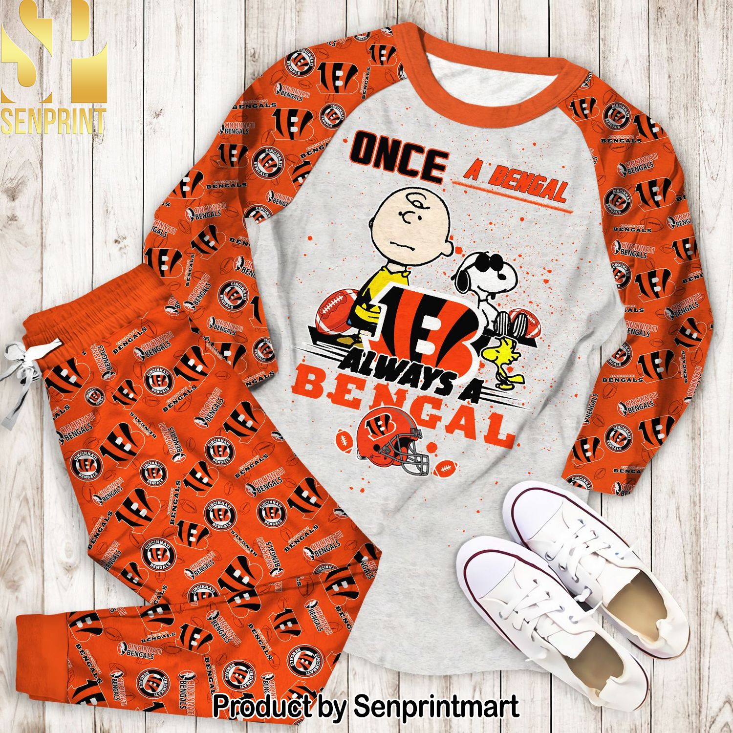 Once A Bengal Always A Bengal 3D All Over Printed Pajamas Set